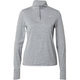 Nike Swift hardlooptop met korte rits en UV-bescherming voor dames - Grijs