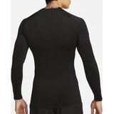 Nike Pro Dri-FIT Top - Zwart - Lange Mouwen voor Heren