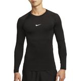 Nike Pro Dri-FIT Top - Zwart - Lange Mouwen voor Heren