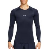 Nike - Fb7919 - T-shirt - Zwart - Dri-FIT - Lange Mouwen
