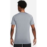 Nike Pro Dri-FIT Slim S/S Sportshirt (Heren |grijs)