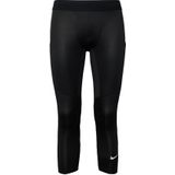 Nike FB7950-010 M NP DF 3QT Legging Heren Zwart/Wit Maat S, zwart/wit, S
