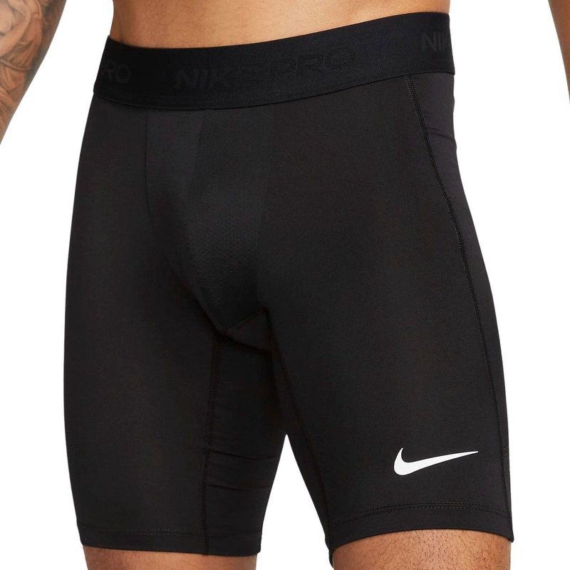 Nike Pro Dri-FIT lange fitnesshorts voor heren - Zwart