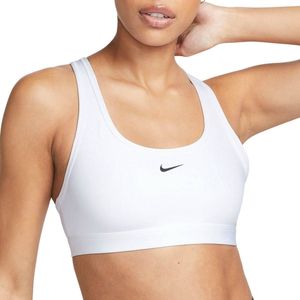 Nike Swoosh Light Sportbeha Vrouwen - Maat M - Wit
