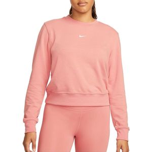 Dri-FIT One Sporttrui - Roze - 58% Polyester - 37% Katoen - 5% Elastaan
