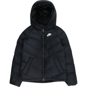Nike Sportswear Jacke mit Kapuze und Synthetikfüllung für ältere Kinder - Schwarz
