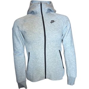 Nike - Zip-Up - Hoodie - Lichtgrijs - Katoen/Polyester
