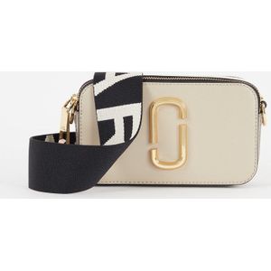 Marc Jacobs - The Snapshot Bag - Beige - Saffiano Leder - Kleurblok Design