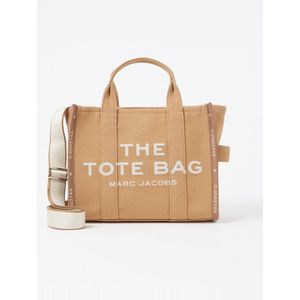 Marc Jacobs - Medium Tote Bag - Beige - Katoen - Afneembare Schouderband