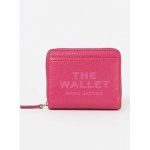 Marc Jacobs The Mini Compact Wallet portemonnee van leer met logo
