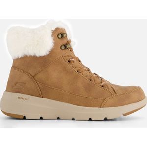 Skechers Glacial Ultra dames veterboot - Cognac