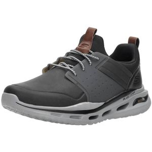 Skechers Skechers Arch Fit Orvan - Pollick Sportief - donkergrijs - Maat 40