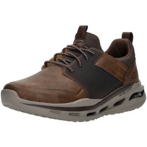 Skechers Arch Fit Orvan - Pollick Heren Instappers - Bruin - Maat 41