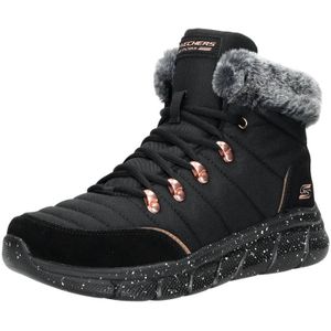 BOBS B FLEX-JOLLY DARLING Dames Sneaker Laarzen Zwart, Zwart, 41 EU