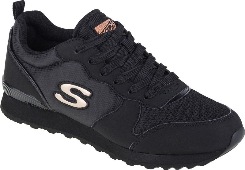 Skechers - Sneakers - Zwart - Textiel