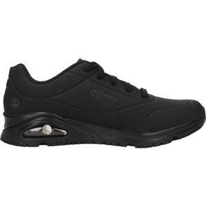 Skechers - Uno SR - Sneakers - Zwart - Imitatieleer