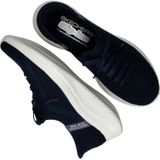 Skechers Ultra Flex 3.0 Briljant Pad dames Sneaker Low top, Marineblauwe gebreide mint trim, 35 EU