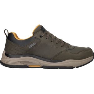 Skechers - Relaxed Fit: Benago - Veterschoenen Laag - Donkerbruin