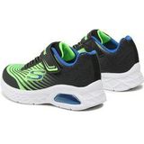 Skechers Microspec Max Ii Sportschoen Jongens Zwart/lime Maat 27