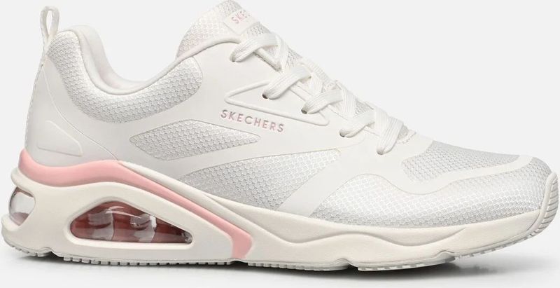 Skechers Tres-Air - Sneakers - Wit - Mesh - Air-Cooled Memory Foam®