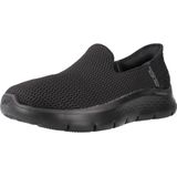 Skechers - Go Walk Flex - Damespantoffels - Zwart - Textiel