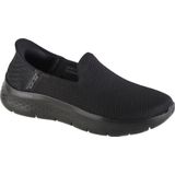 Skechers - Go Walk Flex - Damespantoffels - Zwart - Textiel