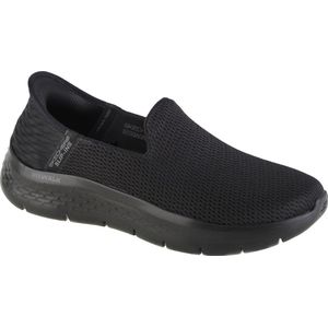 Skechers - Go Walk Flex - Damespantoffels - Zwart - Textiel