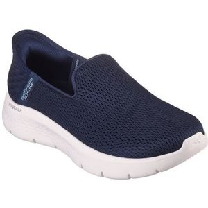Skechers 124963 Nvy damesschoenen, Marineblauwe textielrand, 36 EU