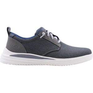 Skechers Bewezen Gladwin Sneakers voor heren, Charcoal Mesh, 11 UK, Houtskool Mesh, 46 EU