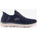 Skechers - Summits High Range - Pantoffels - Donkerblauw - Handsfree Slip-in