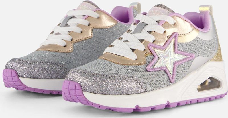 Skechers Uno Starry Vibe Sneakers grijs Dames