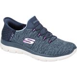 Skechers - Summits Dazzling Haze - Handsfree Sneaker - Zacht Gemêleerd Gebreid Bovenwerk