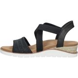 Skechers Arch Fit Beach Kiss-Boho Beyo Dames Sandalen - zwart