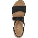 Skechers Arch Fit Beach Kiss-Boho Beyo Dames Sandalen - zwart