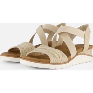 Skechers Arch Fit Beach Kiss-Boho Beyo Dames Sandalen - beige