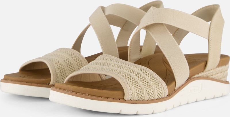 Skechers Arch Fit Beach Kiss-Boho Beyo Dames Sandalen - beige