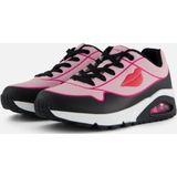 Skechers UNO-Besco Sneakers voor dames, roze, 39 EU