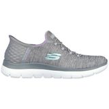 Skechers, Dames sportschoenen Grijs, Dames, Maat:40 EU