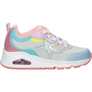 Skechers Uno - Starry Vibe Meisjes Sneakers - Blauw Multicolour