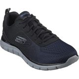 Skechers Track Ripkent - Sneakers - Houtskoolmesh - Zwarte Rand