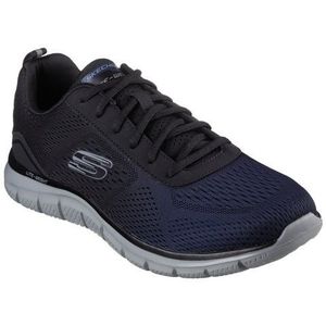 Skechers Track Ripkent heren sneakers blauw - Maat 48.5 - Extra comfort - Memory Foam