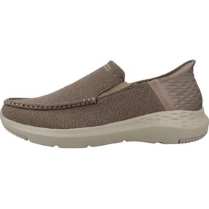 Skechers Parson Ralven slip-on voor heren, Taupe visnet