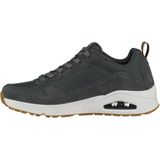 Skechers - UNO - STACRE - Black/White - Casual Schoenen - Leatherlook