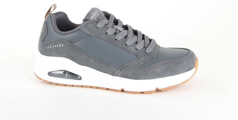 Skechers - UNO - STACRE - Black White - Mannen