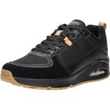 Skechers - Uno Layover Sneakers Laag - Zwart