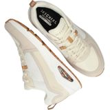 Skechers Uno Layover Sneakers wit Textiel - Heren - Maat 48