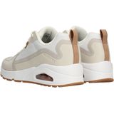 Skechers Uno Layover Sneakers wit Textiel - Heren - Maat 45