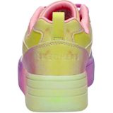 Skechers Court High - Electric Remix Sneakers Laag - roze - Maat 38