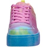 Skechers Court High - Electric Remix Sneakers Laag - roze - Maat 38