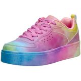 Skechers Court High - Electric Remix Sneakers Laag - roze - Maat 38